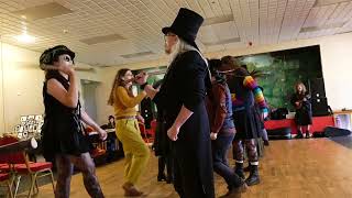 Dancing with the Beorma Morris at Raising Steam Festival 2023 [upl. by Amleht]