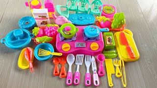 Amazing Miniature Kitchen Set  DIY Unboxing Miniature Kitchen Set  Unboxing kitchen Set [upl. by Nadeen]