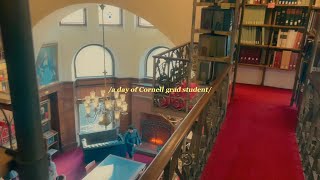 A day of a Cornell grad student vlog cornell fallaesthetic fallaesthetic studymotivation [upl. by Lebasy]