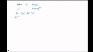 2316 Electron Configurations of Transition Metal Complexes [upl. by Nellie]