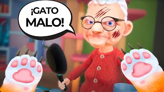 Me Convertí en GATO y ATAQUÉ a mi ABUELA  I Am a Cat VR [upl. by Sonitnatsnok]