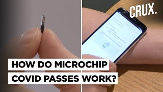 Microchip Implants As Covid Passes New Tech Revealed As AntiVaccine Protests Rage In Europe  CRUX [upl. by Innob]