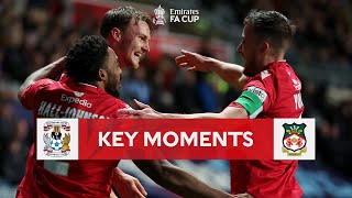 Coventry City v Wrexham  Key Moments  Third Round  Emirates FA Cup 202223 [upl. by Shandeigh565]