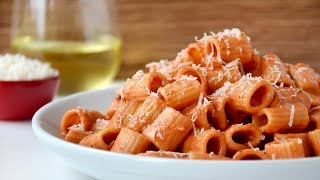 Quick and Easy Vodka Pasta Sauce Recipe [upl. by Cybill932]