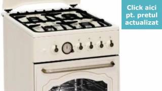 Aragaz Gorenje Old Time GI52CLI1 Gaz 4 arzatoare 46 l Clasa B Bej [upl. by Dorran]