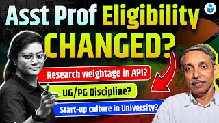 Assistant Professor 2024 Eligibility Changed New Rules😱Aditi Mam [upl. by Drogin]