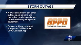 OPPD restores all stormrelated power outages to customers after destructive storm [upl. by Ailec]