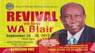 Bishop WA Blair Revival in Brampton ON Canada [upl. by Cirone]