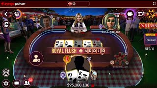 Zynga Poker  Taxis Holdem The way to use cards is professional but unfortunately I lost [upl. by Eniahs]