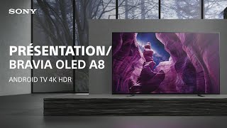 Découvrez la série TV OLED A8  4K HDR  Android TV [upl. by Gnidleif]