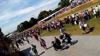 Mazda 767b Crash at Goodwood FOS 2015 [upl. by Ihc]