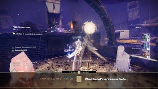 Destiny 2 Fin Donjon quotEtreinte de lAvaricequotSolo Flawless [upl. by Cicero]