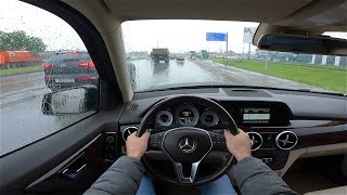 2015 MercedesBenz GLK 220d POV TEST DRIVE [upl. by Dorisa]