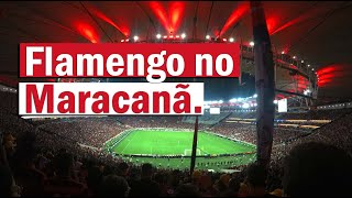 Assistindo o jogo do Flamengo no Maracanã no meio da torcida organizada Flamengo e Atlético Mineiro [upl. by Eramat551]