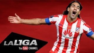 Golazo de Falcao en el Villarreal  Atlético de Madrid J38 Liga BBVA 20112012 Edición Limitada [upl. by Eolc]