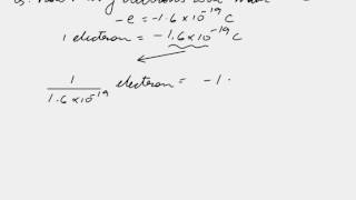 Number of Electrons in One Coulomb [upl. by Florida]