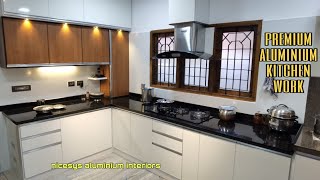 Aluminium kitchen cabinet work in Cochin Ernakulam [upl. by Odnanref]