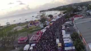 Spring Garden Aerial view of Grand Kadooment [upl. by Goltz]