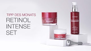 M Asam RETINOL INTENSE 4er GesichtspflegeSet inklusive GesichtsmassageRoller [upl. by Norris961]