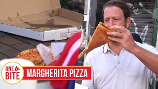 Barstool Pizza Review  Margherita Pizza Queens NY [upl. by Kono428]