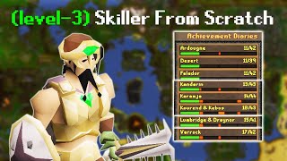 Completing Every Easy Achievement Diary  OSRS Level 3 Skiller From Scratch 15 [upl. by Melesa762]