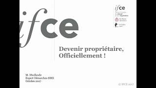 Devenir Propriétaire officiellement [upl. by Llenrod]