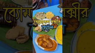 New Pice Hotel in North Kolkata foodshorts collegestreet bengalicuisine sukto chickencurry [upl. by Eak779]