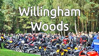 Willingham Woods Motorcycle Meetup Spot  A CLASSIC meet up point for bikers [upl. by Shih855]