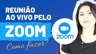 Como Usar o Zoom Meeting para Reuniões Webinários e Mentorias em Grupo Online  Tutorial Completo [upl. by Shadow577]