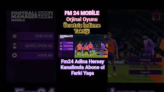 FM 24 Mobile Orjinal Oyunu Bedava İndirme Taktiği Football Manager 24 Mobile footballmanagermobile [upl. by Atsirhcal670]