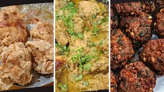 3 Recipes kfc style fry chicken Afghani chicken crispy amp spicy kabab  Deccan darbar [upl. by Ailgna898]