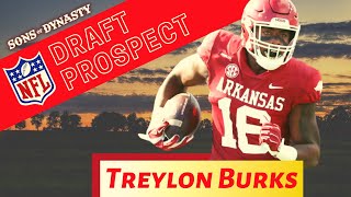 Treylon Burks WR Arkansas Highlights  NFL Draft Prospect [upl. by Ellehcit]