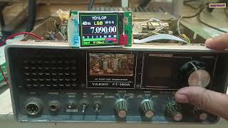 Yaesu FT180A Modif Vfo Si5351 [upl. by Heringer604]