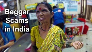 SAVED FROM A SCAMMER in India Beggar Scam Exposed [upl. by Sahc]