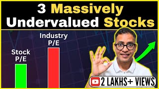 GOLDEN opportunity to buy these 3 UNDERVALUED LOW PE Vs Industry PE stocks  Rahul Jain Analysis [upl. by Vyky]