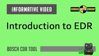 Introduction to Event Data Recorders EDR [upl. by Atikal593]