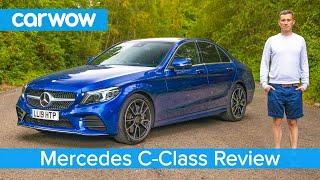 Mercedes CClass 2020 indepth review  carwow Reviews [upl. by Hartill]