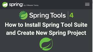 how to install spring tool suite in windows 10 [upl. by Alicia360]