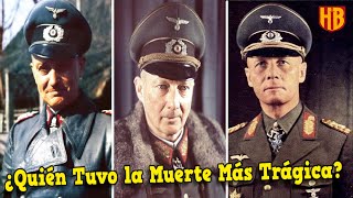 Top 5 Mariscales Alemanes que Murieron Antes del Final de la Segunda Guerra Mundial [upl. by Livvyy]