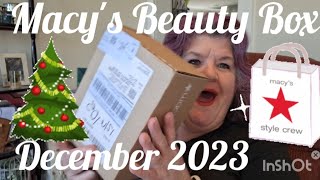 Macys Beauty Box December 2023 [upl. by Eiromem627]