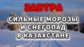 ПОГОДА В КАЗАХСТАНЕ 11 ДЕКАБРЯ  Прогноз погоды на завтра [upl. by Aral]