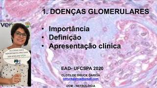 DOENÇAS GLOMERULARES [upl. by Thursby638]