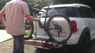 Mini Countryman Bike Rack Fitting  Removal [upl. by Andres]