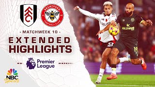 Fulham v Brentford  PREMIER LEAGUE HIGHLIGHTS  1142024  NBC Sports [upl. by Cl805]