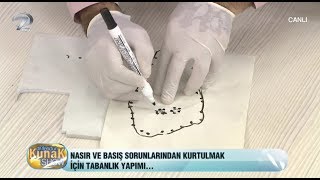 Nasır için evde pratik tabanlık yapımı [upl. by Namhcan739]