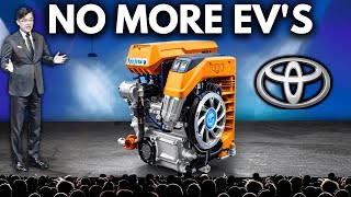 Toyota CEO quotThis NEW Engine Will Destroy The Entire EV Industryquot [upl. by Ardnauqal]