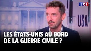 Les ÉtatsUnis au bord de la guerre civile  Mathieu Gallard invité de LCI [upl. by Vowel]