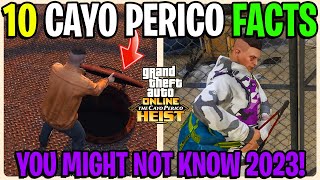 10 Interesting Facts About The Cayo Perico Heist You Should Know 2023 Gta 5 Online [upl. by Derward]