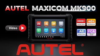 Test valise diagnostic Autel MaxiCOM MK900 Bidirectionnel ⚡👍💪 [upl. by Yenor]