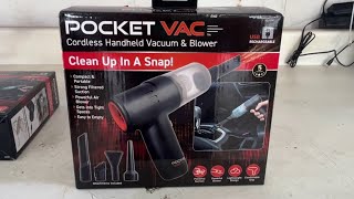 Pocket Vac Does It Really Work [upl. by Elleivap]